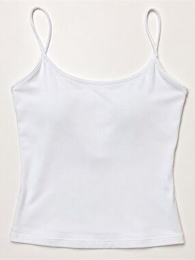 White Seamless Cami Tank Top